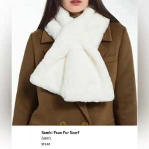 🌴 Apparis NWT Faux Fur Scarf